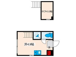 ハーモニーテラス西尾久Ⅱの物件間取画像